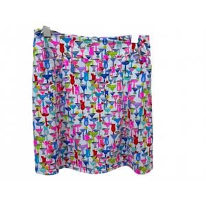 NEW BEACHTIME women's cocktails 2 pocket skort